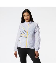 NEW BALANCE Printed Impact Run Light Pack Jacket - Damen