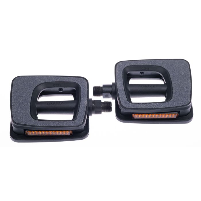 Bike Attitude Pedale C211 9/16 Kunststoff mit Reflektoren schwarz-grau main product photo