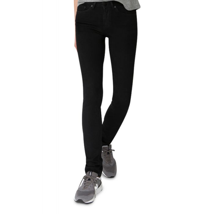 DU/ER Stay Dry Denim Slim Straight - Jet Black - Damen main product photo