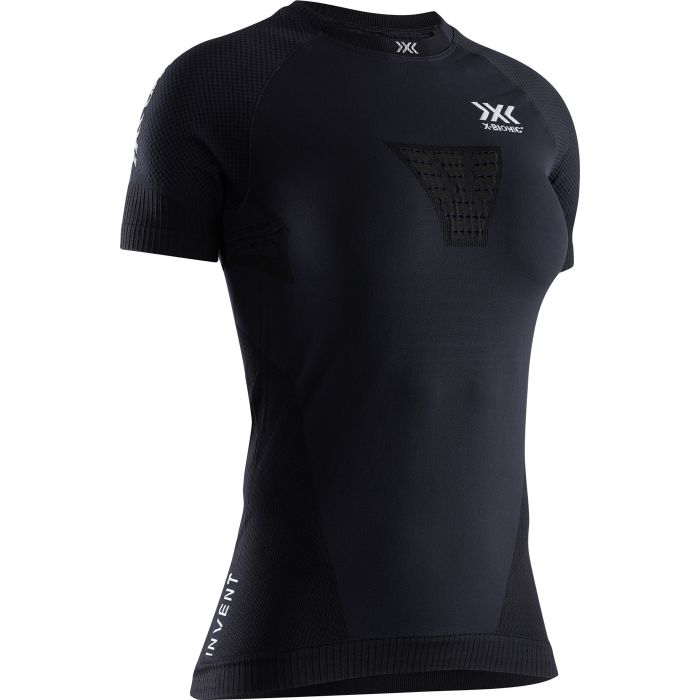 X-BIONIC Invent 4.0 Running Shirt SH SL opal black/arctic white - Damen main product photo