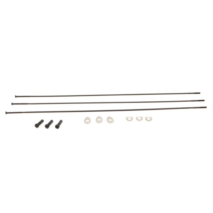 ZIPP Spoke and Nipple 280mm CX-Ray Straight Pull Qty 3 main product photo